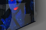 Woman Portrait Glass Wall Art.