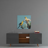 Parrot Glass Wall Art.