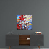 Star Wars Abstract Glass Wall Art.