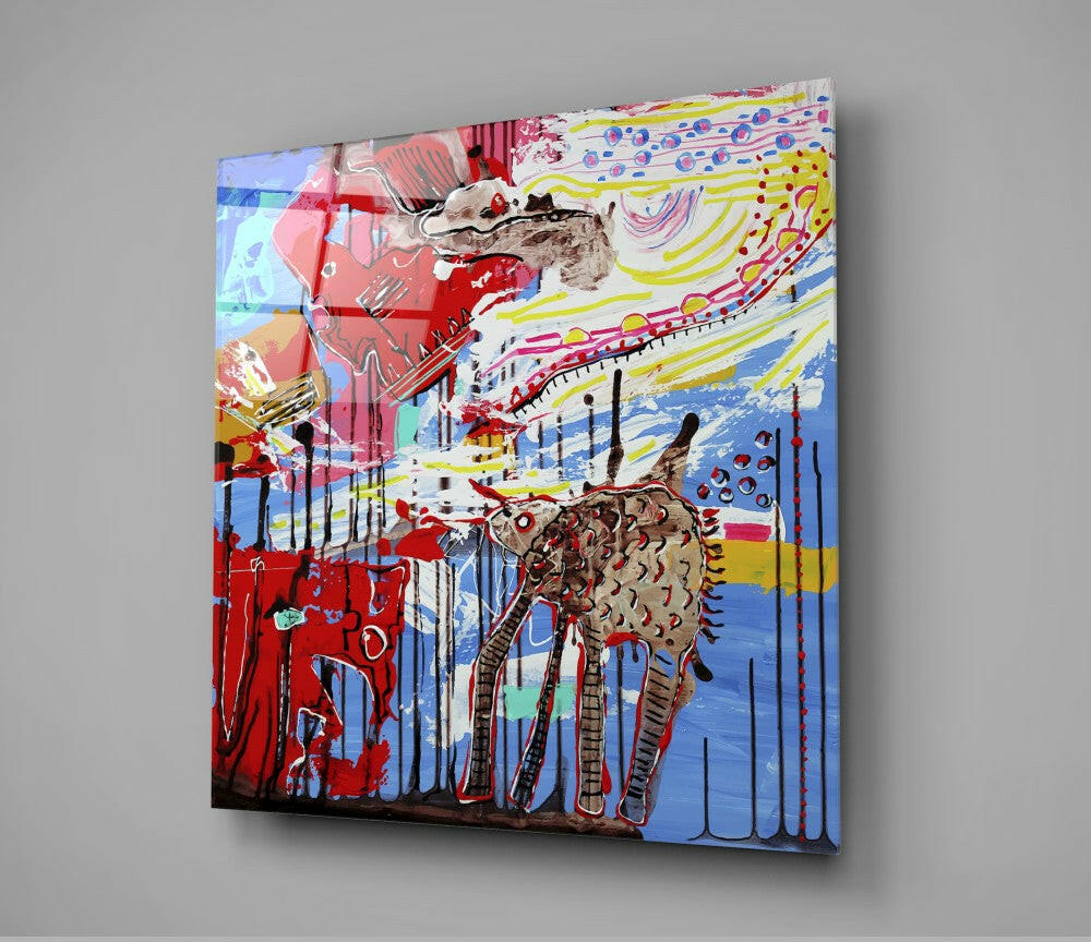 Star Wars Abstract Glass Wall Art.