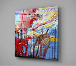 Star Wars Abstract Glass Wall Art.