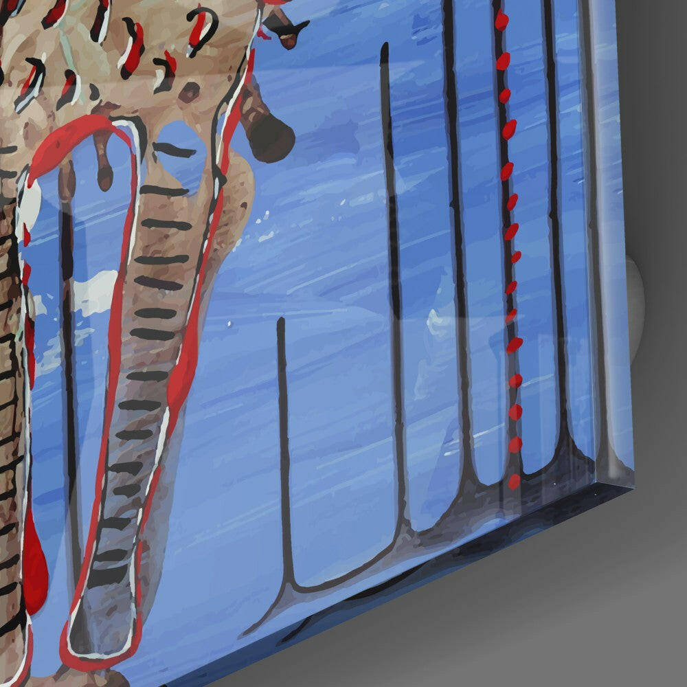 Star Wars Abstract Glass Wall Art.