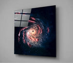 Space - Black Hole Glass Wall Art.