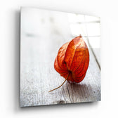 Dry Leaf Glass Wall Art.