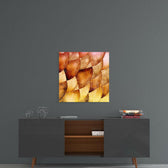 Gold Shells Glass Wall Art.