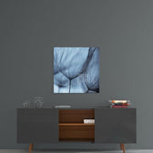 Dandelion Tranquility Glass Wall Art.