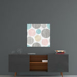 Soft Spots Glass Wall Arts.