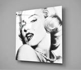 Marilyn Monroe Glass Wall Art | Insigne Art Design