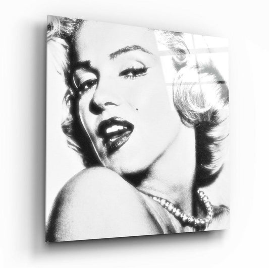 Golden Age Starlet Glass Wall Art