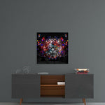 Mechanical Tiger Glass Wall Art.