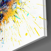 Mechanical Skull Glass Wall Art.