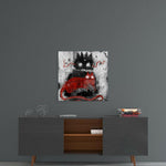 Mr Claw and Lucky Glass Wall Art.