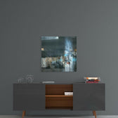 Lost Silhouette Glass Wall Art.