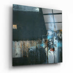 Lost Silhouette Glass Wall Art.