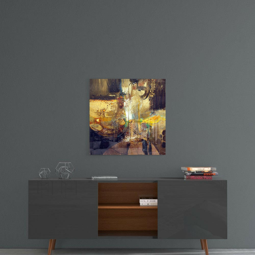 Mixed Glass Wall Art.