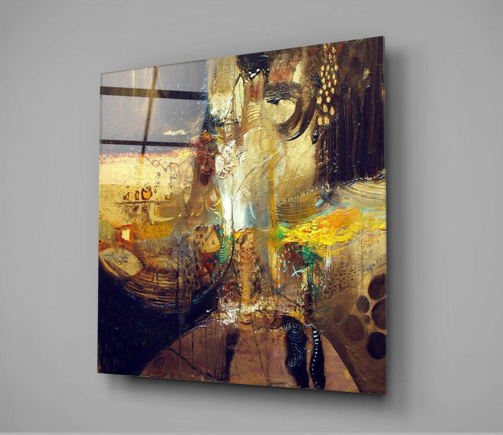 Mixed Glass Wall Art.