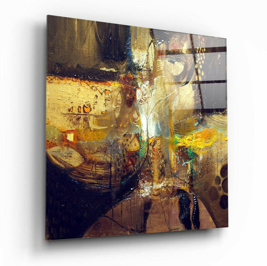 Mixed Glass Wall Art.