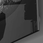 Black Lips Glass Wall Art.