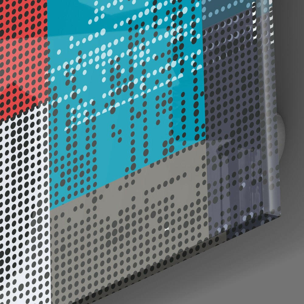 Patchwork Glass Wall Art.