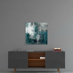 Green Touch Glass Wall Art.