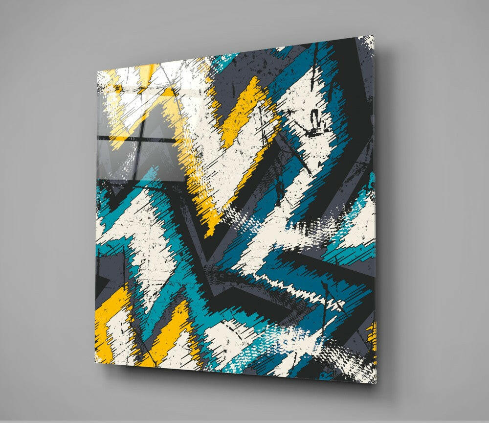 ZZZ Glass Wall Art.