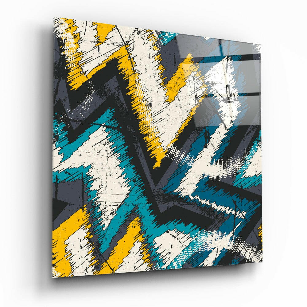 ZZZ Glass Wall Art.