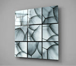 Bee Eye Dandelion Glass Wall Art.