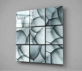 Bee Eye Dandelion Glass Wall Art.