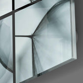 Bee Eye Dandelion Glass Wall Art.