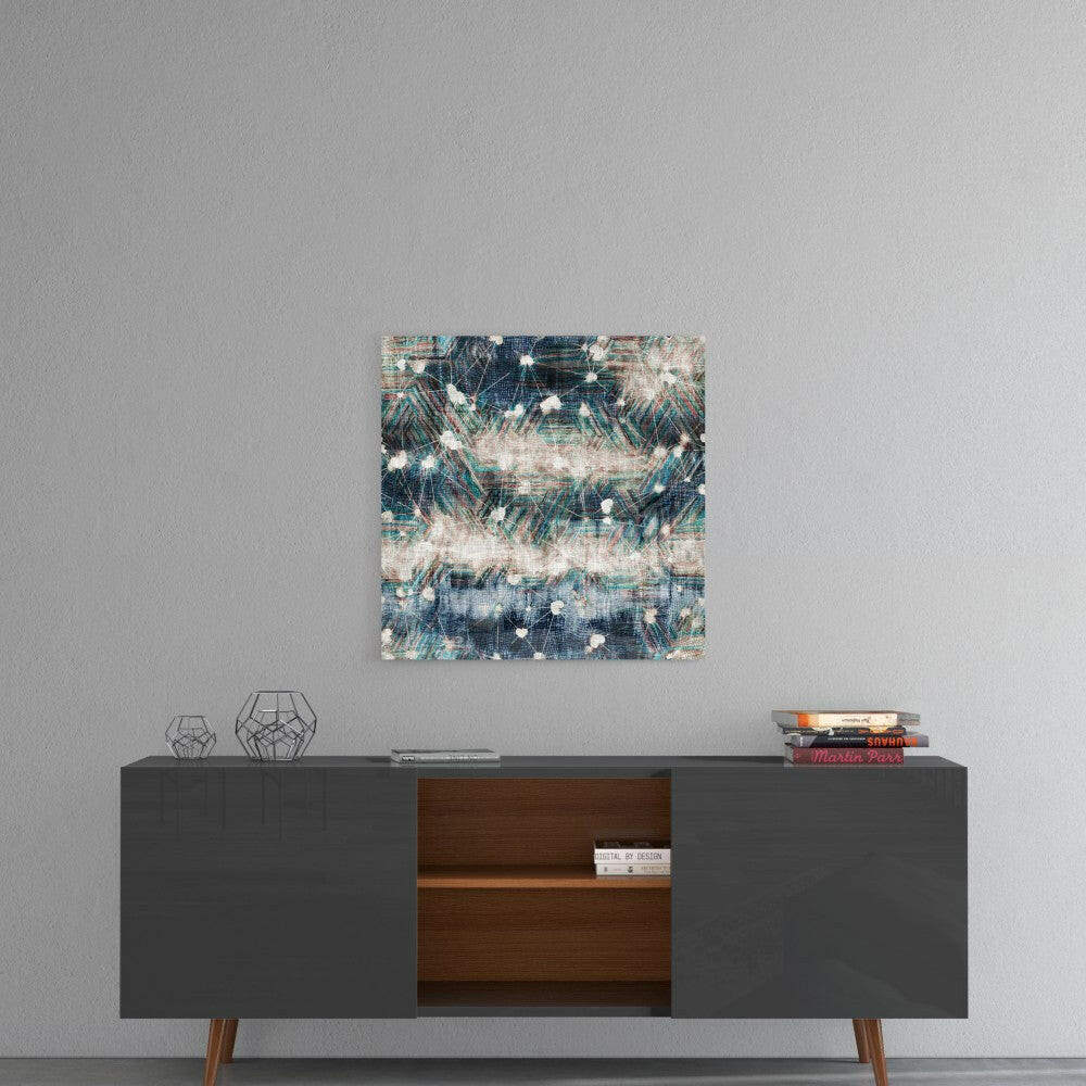 Paths From Heart to Heart Glass Wall Art.