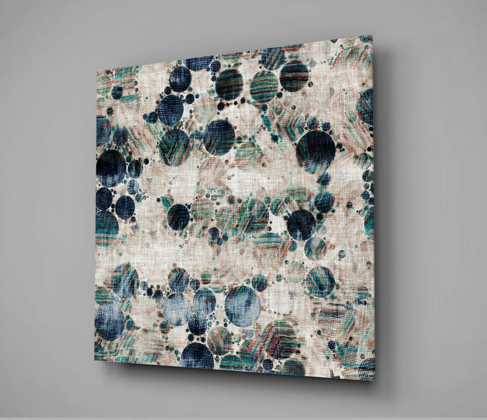 Microscope Image Glass Wall Art.