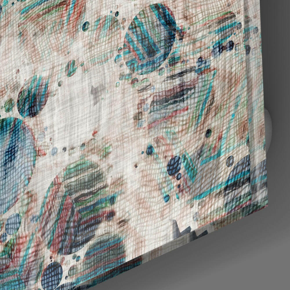 Microscope Image Glass Wall Art.