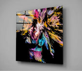Hidden Silhouette Glass Wall Art.