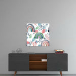 Rainbow Glass Wall Art.