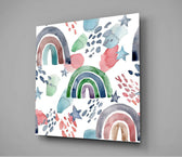 Rainbow Glass Wall Art.