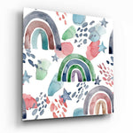 Rainbow Glass Wall Art.