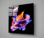 Dance of Colors Glass Wall Art.