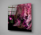 Flowing Colors Glass Wall Art | Insigne Art Design
