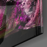 Flowing Colors Glass Wall Art | Insigne Art Design