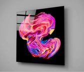 Dance of Colors Glass Wall Art.