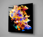 Dance of Colors Glass Wall Art.