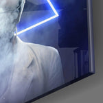 Geometric Thoughts Glass Wall Art.