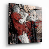 Trumpet Glass Wall Art.