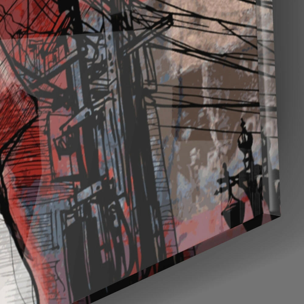 Trumpet Glass Wall Art.