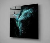 Luminous Wings Glass Wall Art.