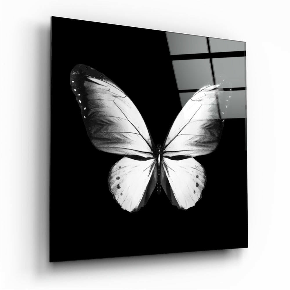 The Elegance of the Butterfly Glass Wall Art.