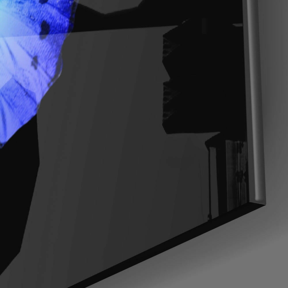The Elegance of the Butterfly Glass Wall Art.