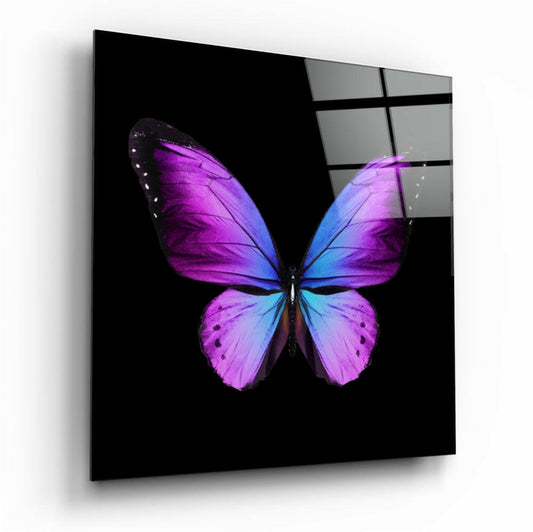 The Elegance of the Butterfly Glass Wall Art.
