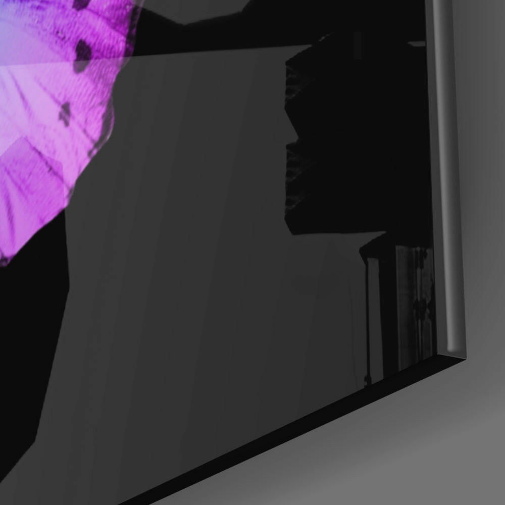 The Elegance of the Butterfly Glass Wall Art.