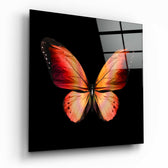 The Elegance of the Butterfly Glass Wall Art.